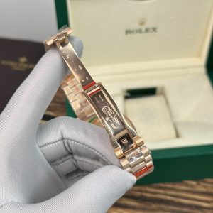 Đồng Hồ Rolex Day-Date Fake Cao Cấp Màu Vàng Hồng EW Factory 40mm