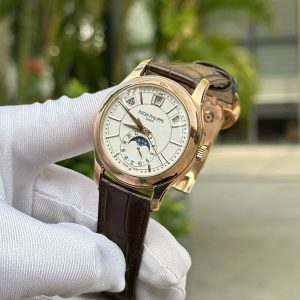 Patek Philippe Complications 5205R Rose Gold Rep 11 Thụy Sỹ Mặt Trắng 40mm (2)