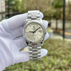 Rolex Day-Date 228239 Replica 1:1 Thụy Sỹ Dây Kim Loại GM Factory 40mm