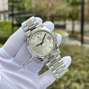 Rolex Day-Date 228239 Replica 1:1 Thụy Sỹ Dây Kim Loại GM Factory 40mm