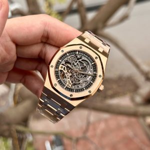 Audemars Piguet Royal Oak 15407 Màu Rose Gold Replica Cao Cấp APS 41mm (2)