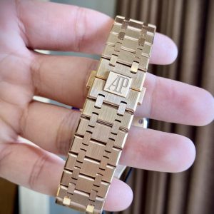 Đồng Hồ Audemars Piguet Replica Cao Cấp Royal Oak 15500OR Dây Thép 41mm (4)