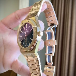 Đồng Hồ Audemars Piguet Replica Cao Cấp Royal Oak 15500OR Dây Thép 41mm (4)