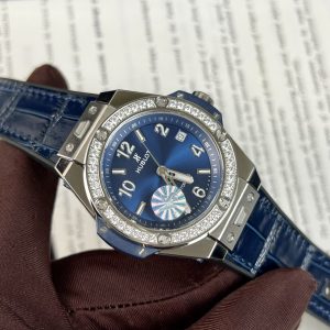 Đồng Hồ Hublot Big Bang One Click Replica 11 Màu Xanh Dương 39mm (2)