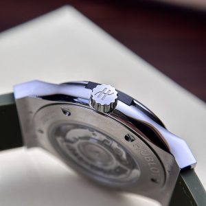 Đồng Hồ Hublot Classic Fusion Replica 11 Nhà Máy JJ+ Màu Xanh Lá Cây 42mm (5)