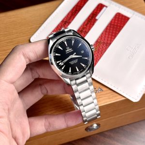 Đồng Hồ Omega Seamaster Co-Xial Aqua Terra Rep 11 Mặt Số Đen 41mm (2)