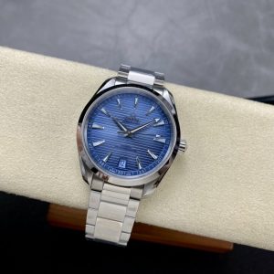 Đồng Hồ Omega Seamaster Mặt Xanh Băng Nhà Máy VS Rep 11 41mm (9)