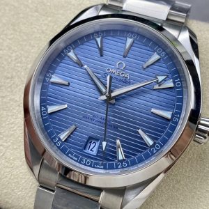 Đồng Hồ Omega Seamaster Mặt Xanh Băng Nhà Máy VS Rep 11 41mm (9)