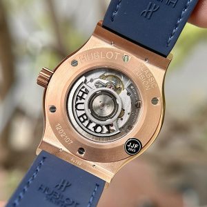 Hublot Classic Fusion King Gold Dial Blue Replica 11 JJF 42mm (2)