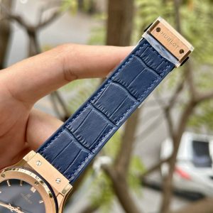 Hublot Classic Fusion King Gold Dial Blue Replica 11 JJF 42mm (2)
