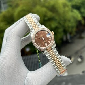 Rolex DateJust Replica Cao Cấp Nữ Đá Dây Jubilee 31mm (4)