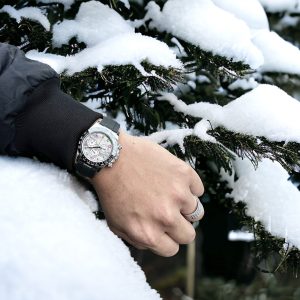 Rolex Daytona 116518LN Độ Mặt Xà Cừ Tím Cọc Số Moissanite 40mm (3)