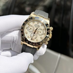 Rolex Daytona 116518LN Mặt Khảm Trai Cọc Số Moissanite Chế Tác 40mm (3)