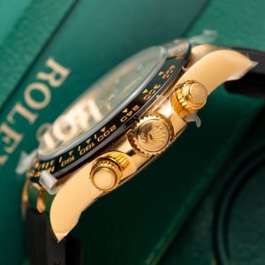 Rolex Daytona 116518LN Replica 11 Nhà Máy Clean Vàng Champagne 40mm (6)