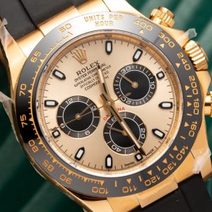 Rolex Daytona 116518LN Replica 11 Nhà Máy Clean Vàng Champagne 40mm (6)