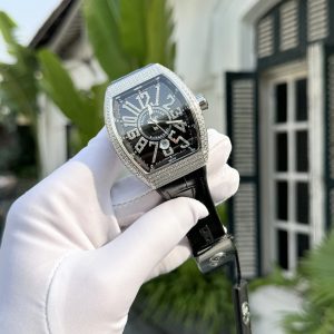 Đồng Hồ Franck Muller V45 SC DT Replica 11 Màu Đen Nhà Máy ABF 45mm (1)