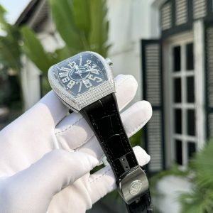 Đồng Hồ Franck Muller V45 SC DT Replica 11 Màu Đen Nhà Máy ABF 45mm (1)