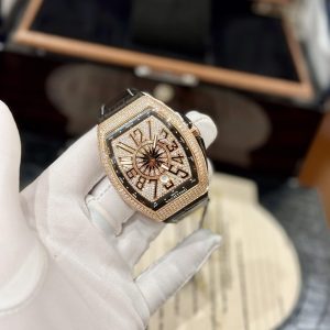 Đồng Hồ Franck Muller Vanguard Yachting V45 SC DT Màu Đen Nhà Máy ABF 45mm (1)