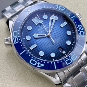 Đồng Hồ Omega Seamaster Replica 11 Bản Kỉ Niệm 75 Năm Summer Blue 41mm (2)