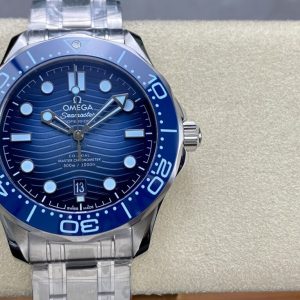 Đồng Hồ Omega Seamaster Replica 11 Bản Kỉ Niệm 75 Năm Summer Blue 41mm (2)
