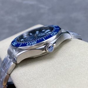 Đồng Hồ Omega Seamaster Replica 11 Bản Kỉ Niệm 75 Năm Summer Blue 41mm (2)