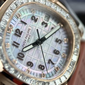 Đồng Hồ Patek Philippe Aquanaut 5072R Bọc Vàng Đính Moissanite 35 (12)