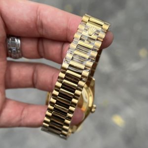 Đồng Hồ Rolex Replica 11 Mặt Thiên Thạch Nhà Máy RA Day-Date 36mm (5)