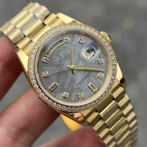 Đồng Hồ Rolex Replica 11 Mặt Thiên Thạch Nhà Máy RA Day-Date 36mm (5)