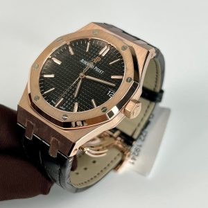 Đồng Hồ Audemars Piguet Chế Tác Bọc Vàng Hồng Royal Oak 15500OR Replica 11 41mm (9)