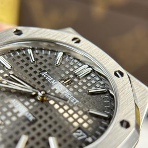 Đồng Hồ Audemars Piguet Royal Oak 15450ST Chế Tác Nhà Máy APS Mặt Xám 37mm (10)
