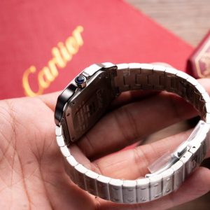 Đồng Hồ Cartier Santos WSSA0029 Nữ Chế Tác 11 Nhà Máy BV Factory 35mm (1)