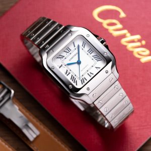 Đồng Hồ Cartier Santos WSSA0029 Nữ Chế Tác 11 Nhà Máy BV Factory 35mm (1)