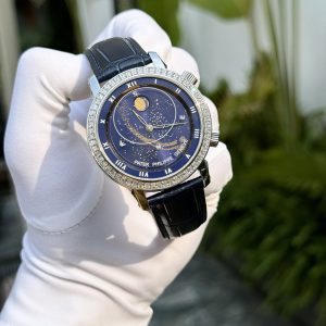 Đồng Hồ Patek Philippe Rep 11 Grand Complications 5104G Màu Xanh Dương 44mm (6)