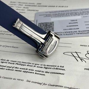 Cartier Chế Tác Santos WSSA0030 Nam Mặt Xanh Blue Dây Cao Su 39 (2)