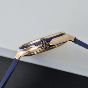 Đồng Hồ Hublot Classic Fusion King Gold Màu Xanh Blue Nhà Máy JJF 2024 38mm (2)