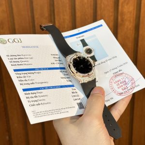 Đồng Hồ Hublot Orlinski King Gold Chế Tác Full Kim Cương Moissanite Hong Kong 40mm (1)