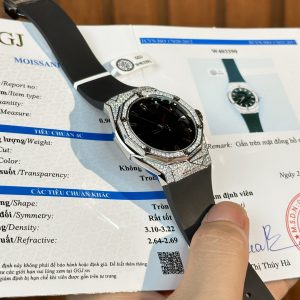 Đồng Hồ Hublot Orlinski Titanium Chế Tác Full Kim Cương Moissanite Hong Kong 40mm (1)