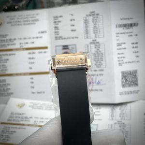 Đồng Hồ Hublot Replica Orlinski King Gold Đính Kim Cương Tự Nhiên 40mm (1)