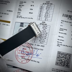 Đồng Hồ Hublot Replica Orlinski Titanium Đính Kim Cương Thiên Nhiên 40mm (1)