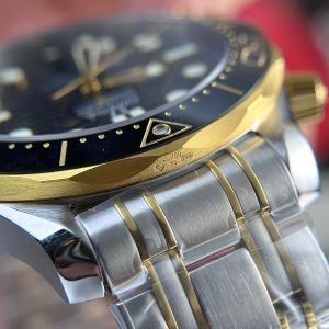 Đồng Hồ Omega Seamaster Diver 300M Demi Vàng Nhà Máy VS 42mm (1)
