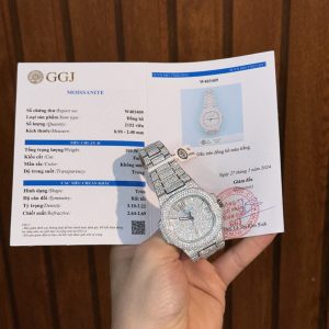 Đồng Hồ Patek Philippe Nautilus 5719 Độ Full Kim Cương Moissanite 40mm (1)