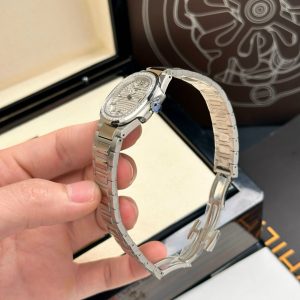 Đồng Hồ Patek Philippe Nautilus 7010 Fake Cao Cấp Nhất Nữ Máy Pin 32mm (1)