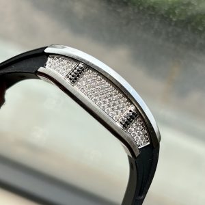 Đồng Hồ Richard Mille Rep 11 Nữ Đính Đá Dây Cao Su RM007 36mm (1)
