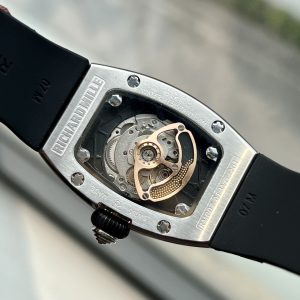 Đồng Hồ Richard Mille Rep 11 Nữ Đính Đá Dây Cao Su RM007 36mm (1)