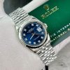 Đồng Hồ Rolex Chế Tác DateJust 126234 Mặt Xanh Blue Dây Jubilee Nhà Máy VS