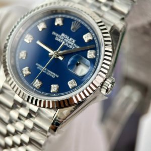Đồng Hồ Rolex Chế Tác DateJust 126234 Mặt Xanh Blue Dây Jubilee Nhà Máy VS