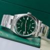 Đồng Hồ Rolex Replica Oyster Perpetual 126000 Mặt Xanh Lá Cây Máy Clean 41mm (5)