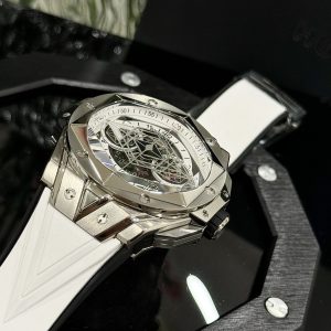 Hublot Chế Tác Big Bang Sang Bleu ll Titanium Nam Dây Cao Su Nhà Máy BBF 45mm (2)