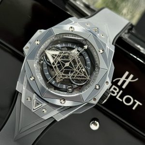 Hublot Replica 11 Big Bang Sang Bleu ll Ceramic Màu Xám Nhà Máy BBF 45mm (2)