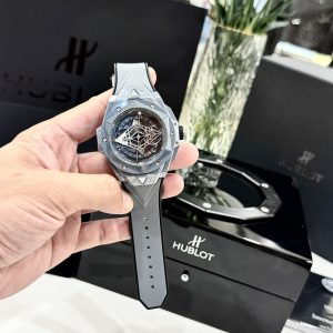 Hublot Replica 11 Big Bang Sang Bleu ll Ceramic Màu Xám Nhà Máy BBF 45mm (2)